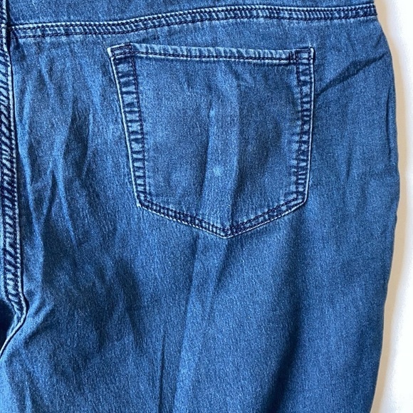 Jaclyn Smith Plus Size Pull-up Stretch Jeans - Picture 5 of 7